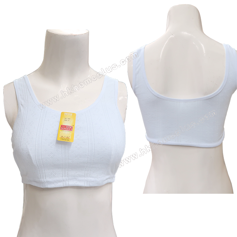 2件裝 溫代詩: 少女/女裝通花夾棉背心胸衣