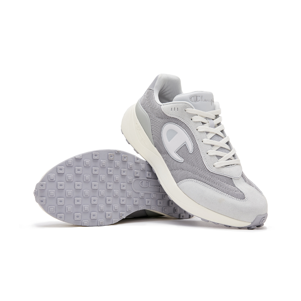 MEN'S經典C LOGO休閒慢跑鞋(灰色)