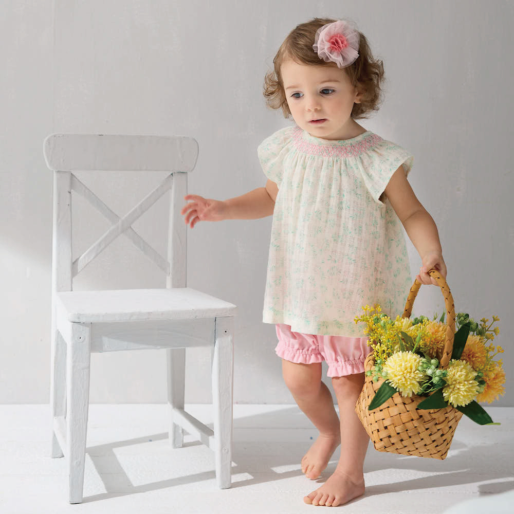 PIPPY清爽花草印花3件組禮盒 米