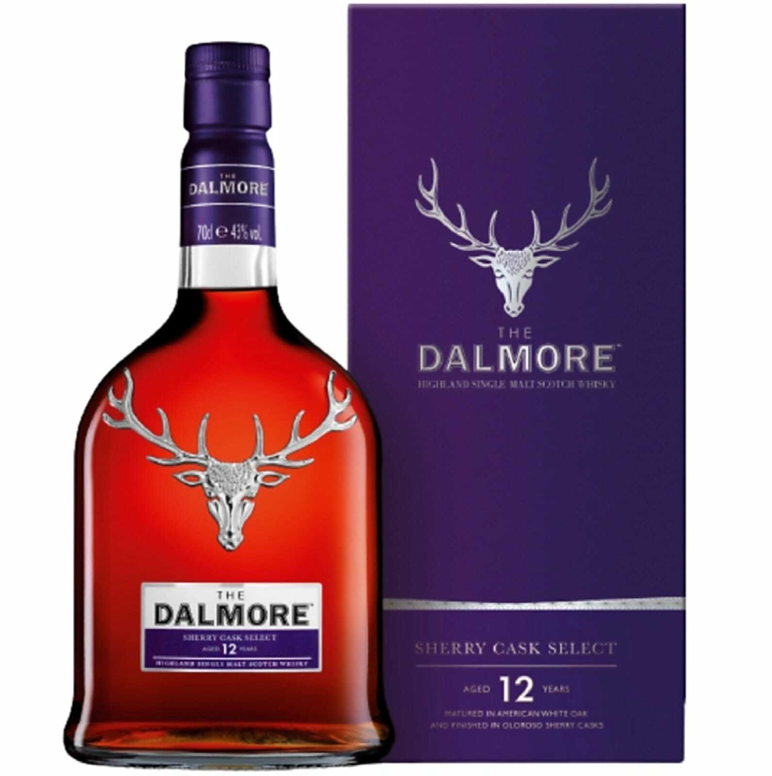 The Dalmore 12 Years Sherry Cask Select Single Malt (700ml)