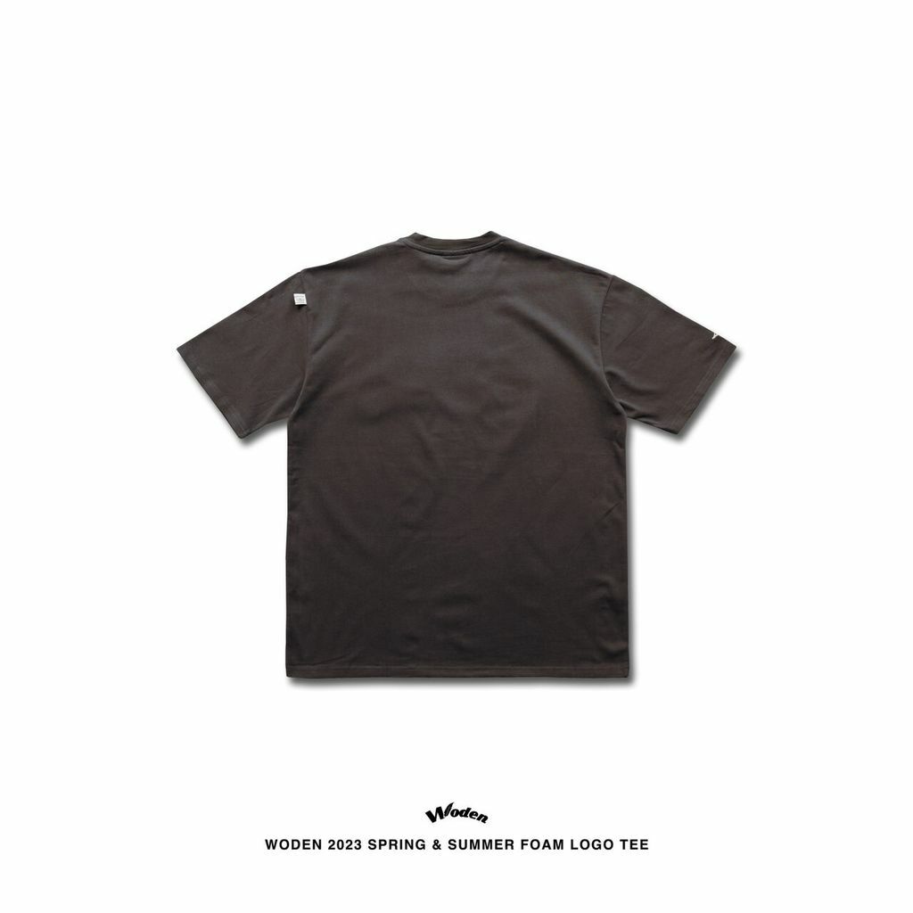 最後現貨 WODEN 2023 Spring & Summer Foam LOGO tee 深灰款