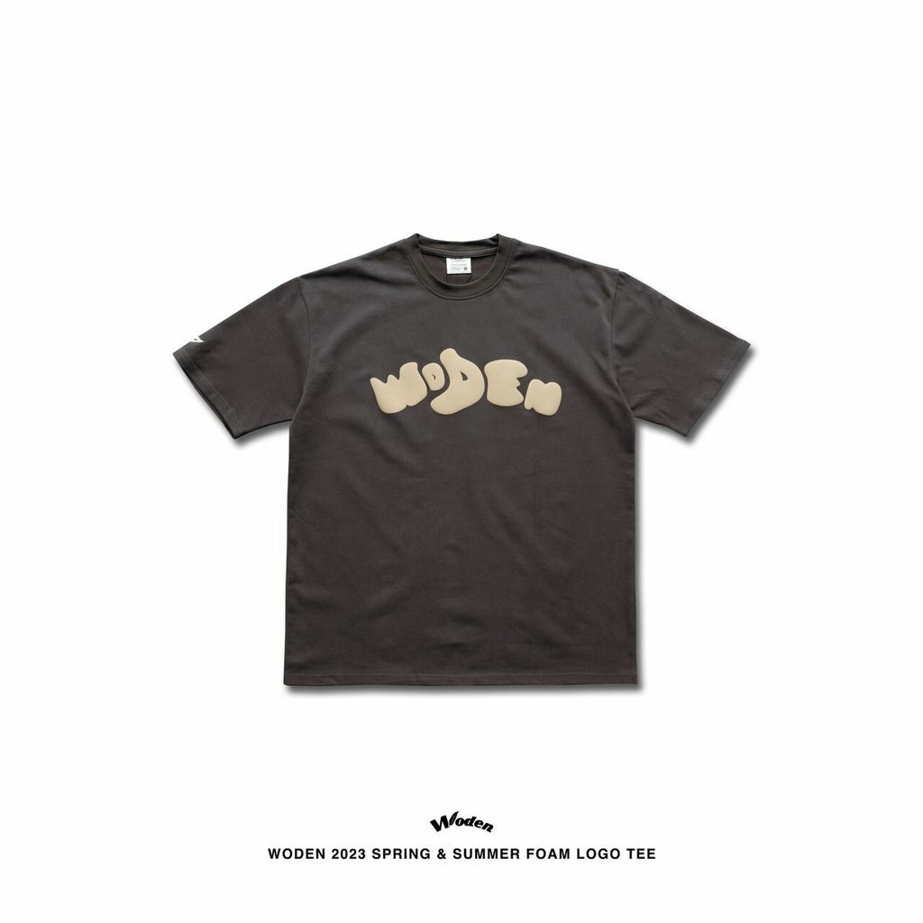 最後現貨 WODEN 2023 Spring & Summer Foam LOGO tee 深灰款