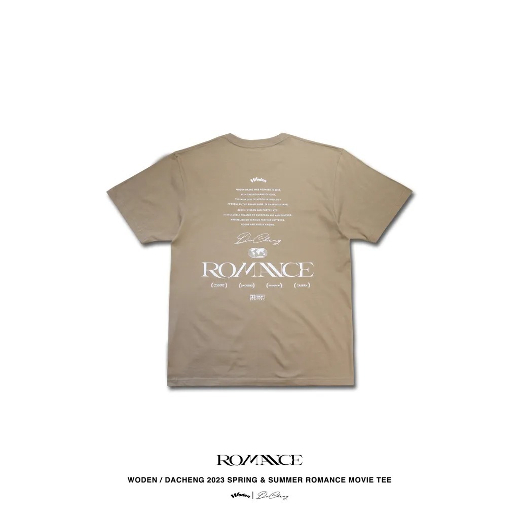 WODEN / Dacheng 2023 Spring & Summer Romance Movie tee