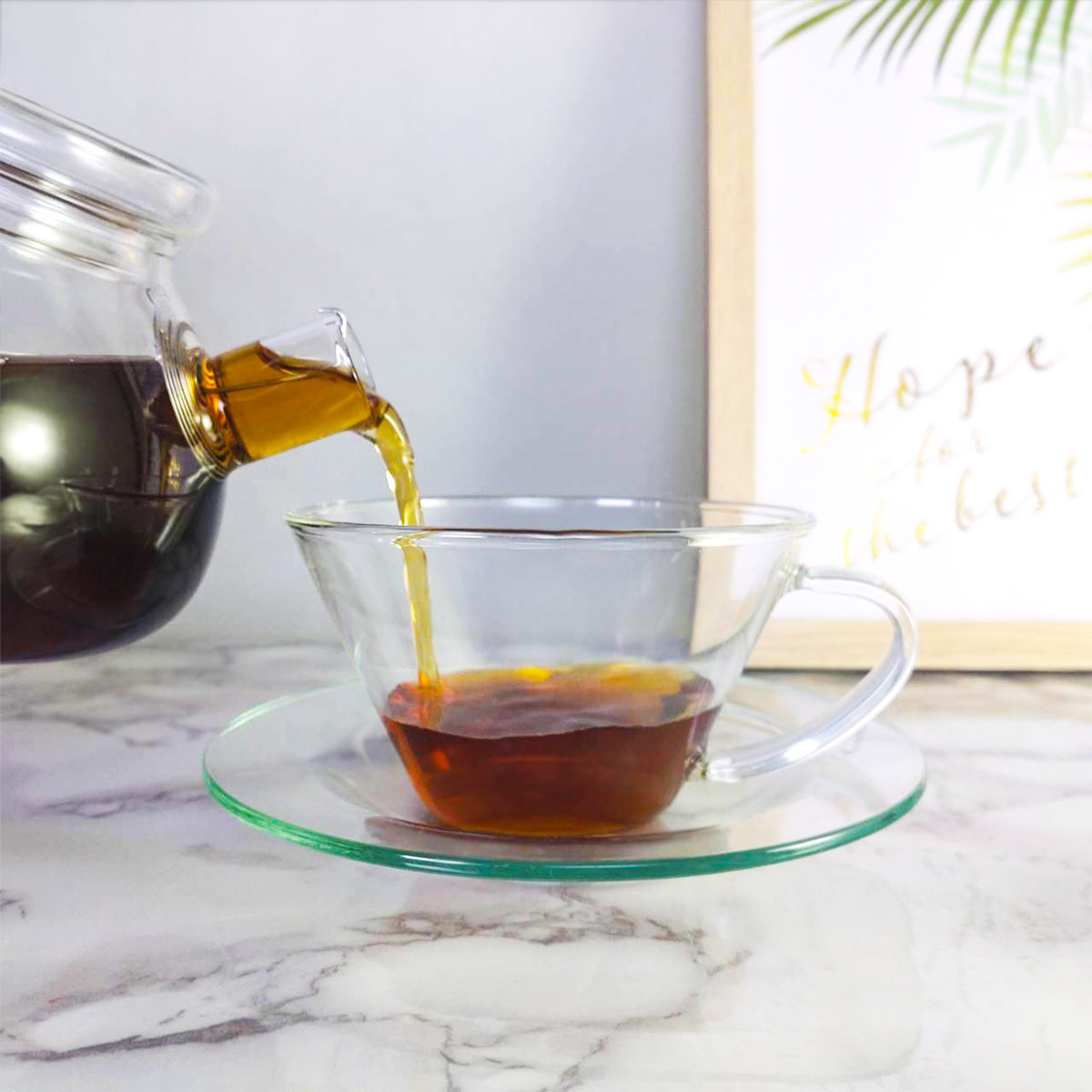 日詮玻璃杯盤組