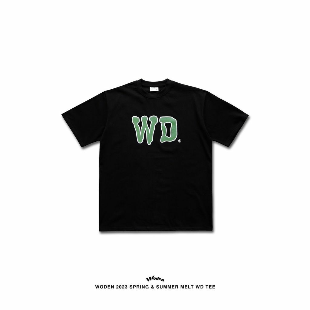WODEN 2023 Spring & Summer Melt WD Tee 黑色