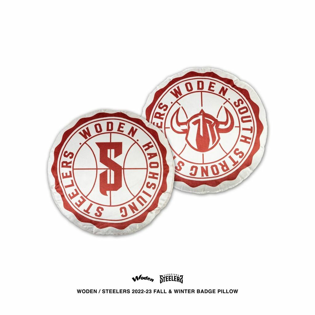 WODEN X STEELERS Badge Pillow