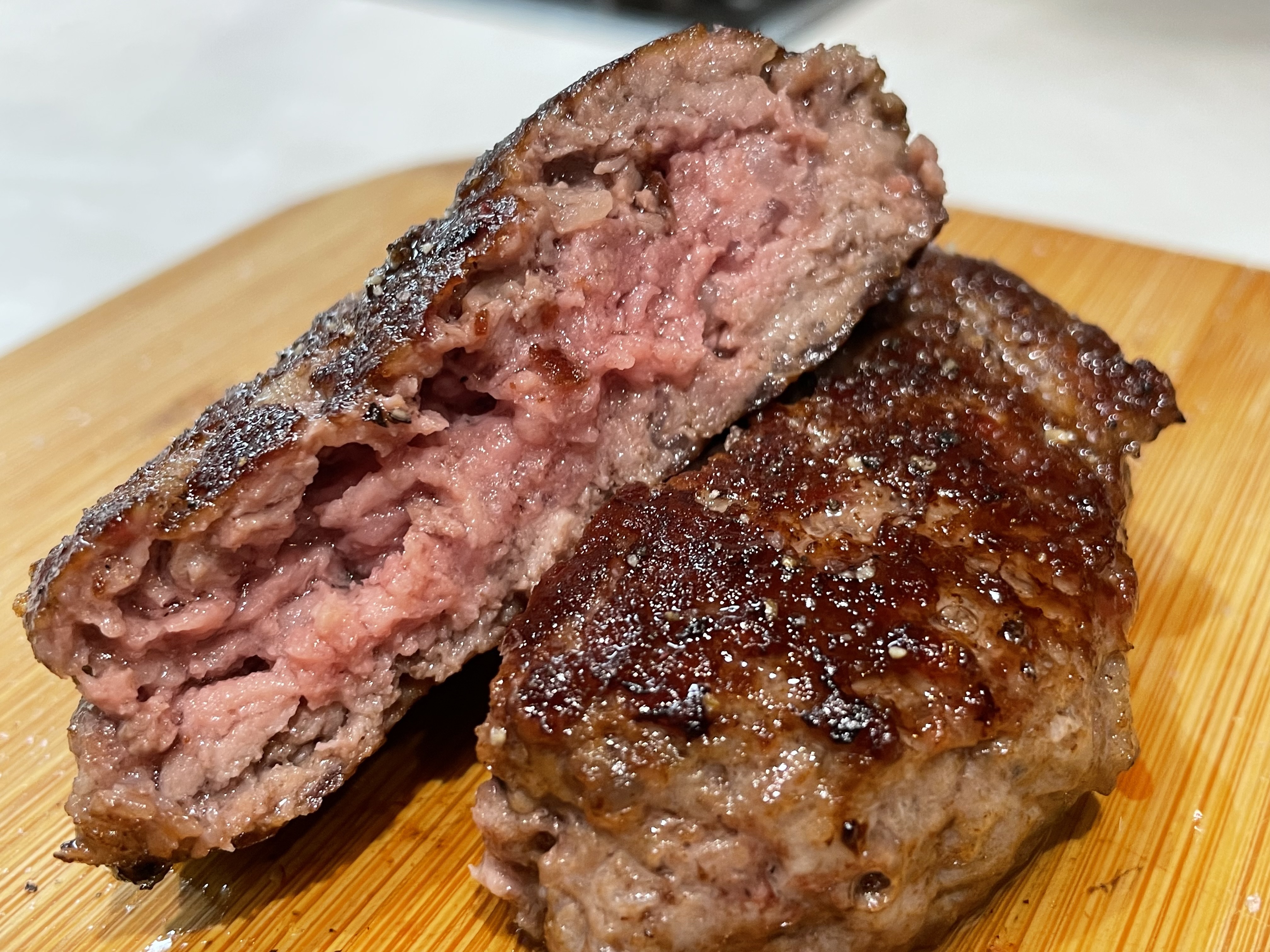 美國純肉漢堡排