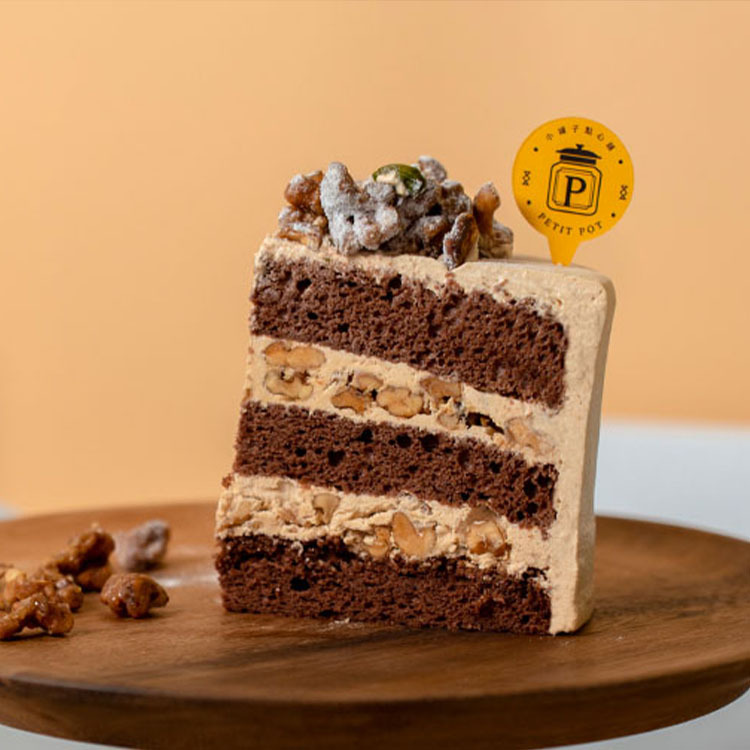 北海道生乳-焦糖核桃蛋糕