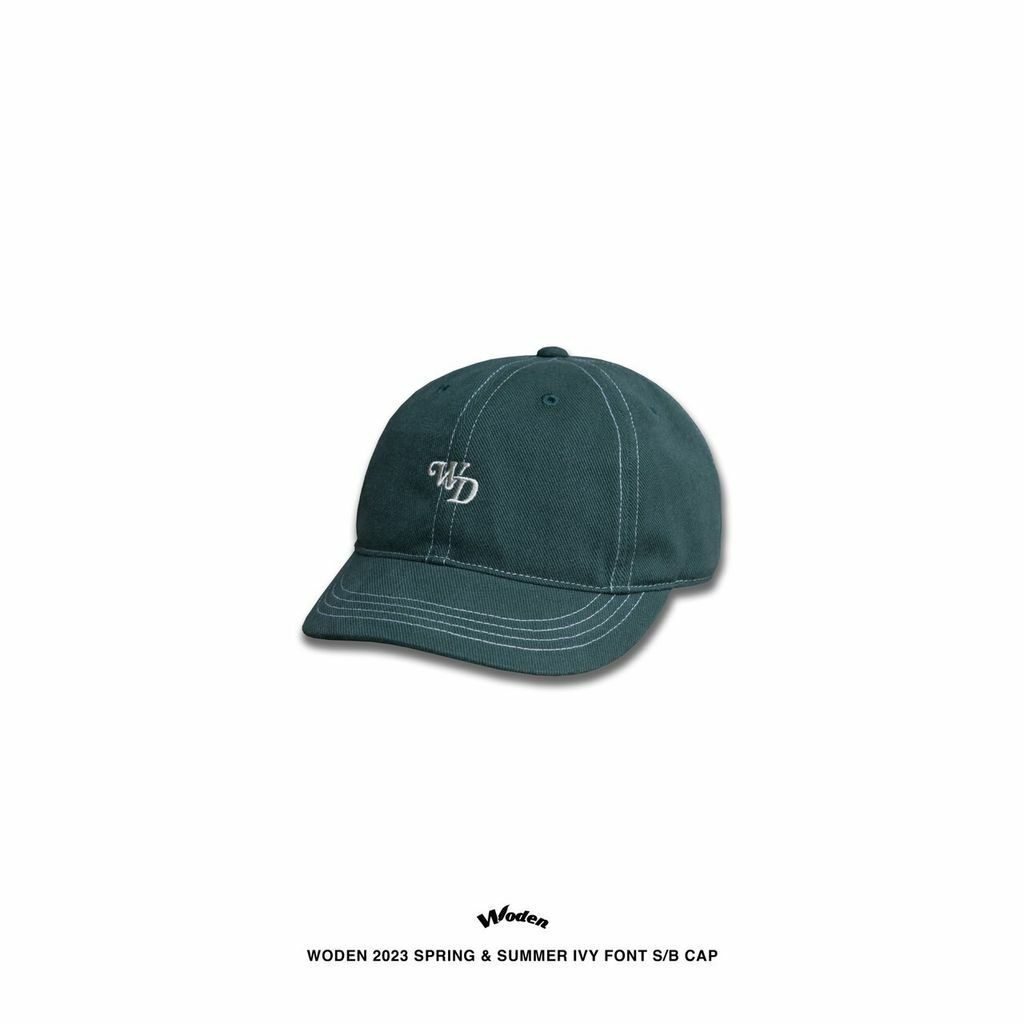 WODEN 2023 Spring & Summer IVY Font S/B Cap 綠
