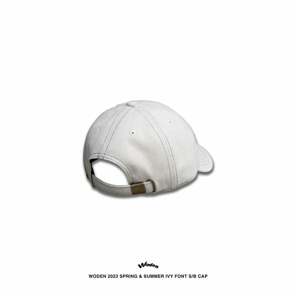 WODEN 2023 Spring & Summer IVY Font S/B Cap 白