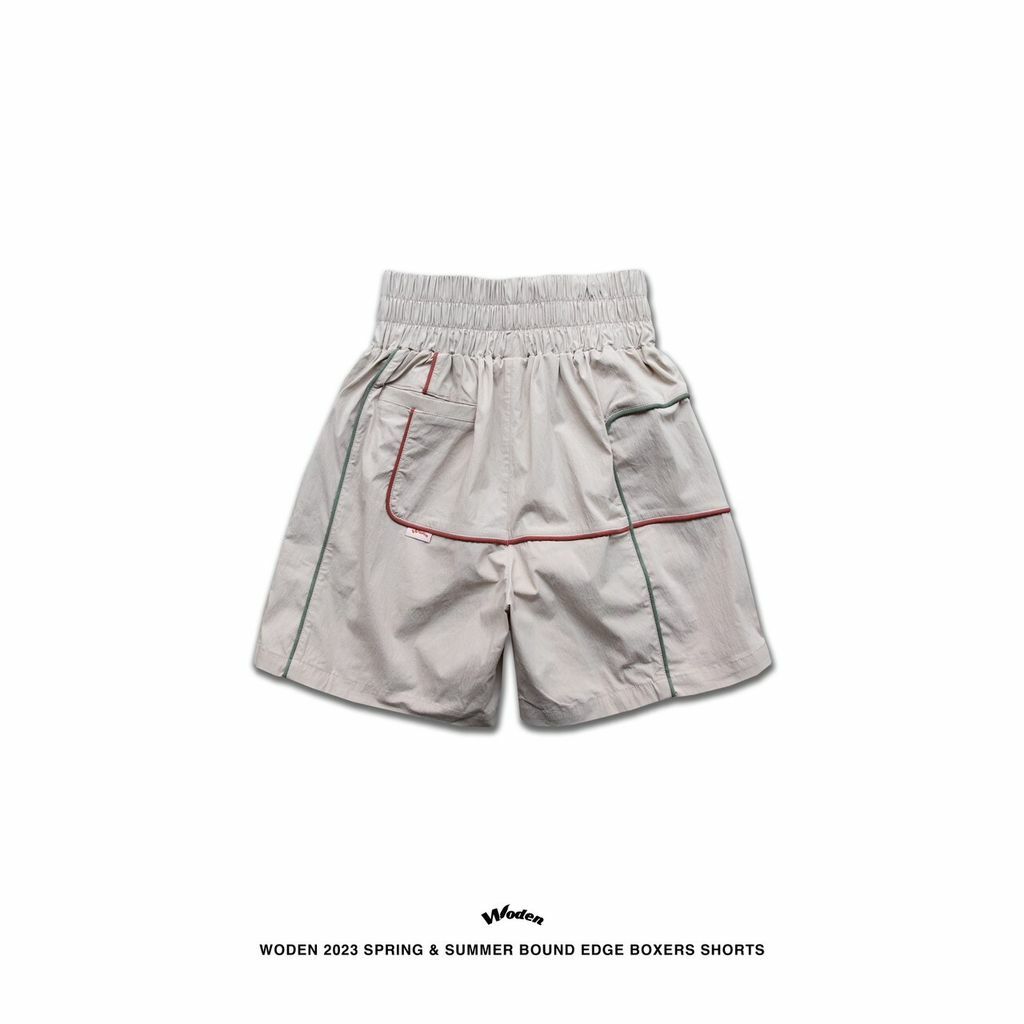 WODEN 2023 Spring & Summer 026 Bound edge boxers Shorts