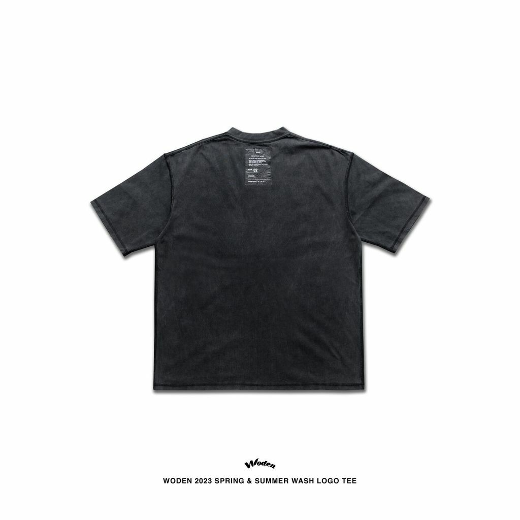 WODEN 2023 Spring & Summer 031 Wash LOGO tee