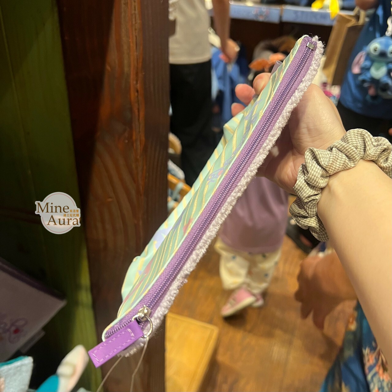 (現貨) 史黛拉露 星黛露 StellaLou 刺繡 毛巾布 收納包 化妝包 -香港迪士尼樂園