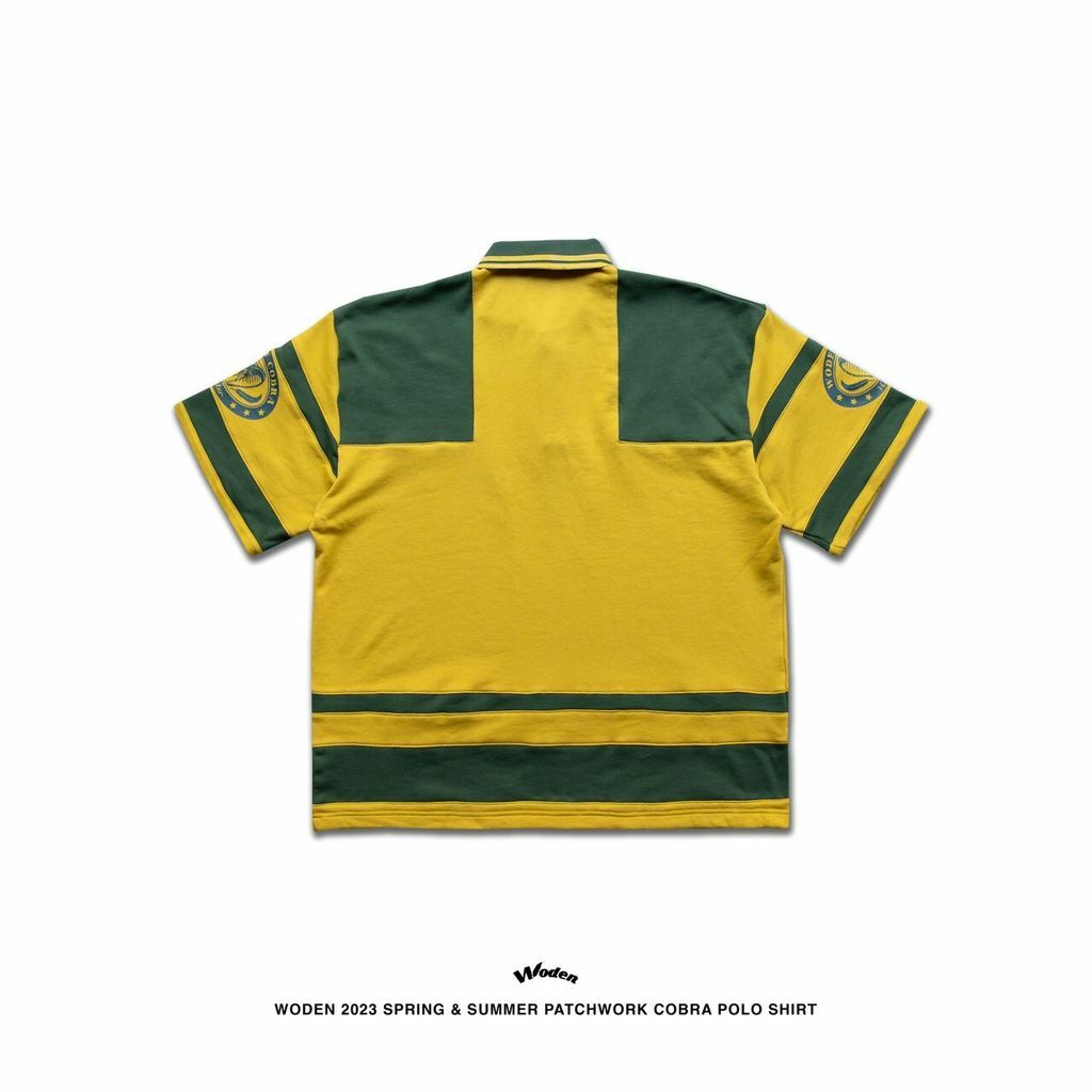 WODEN 2023 Spring & Summer 036 Patchwork Cobra Polo shirt