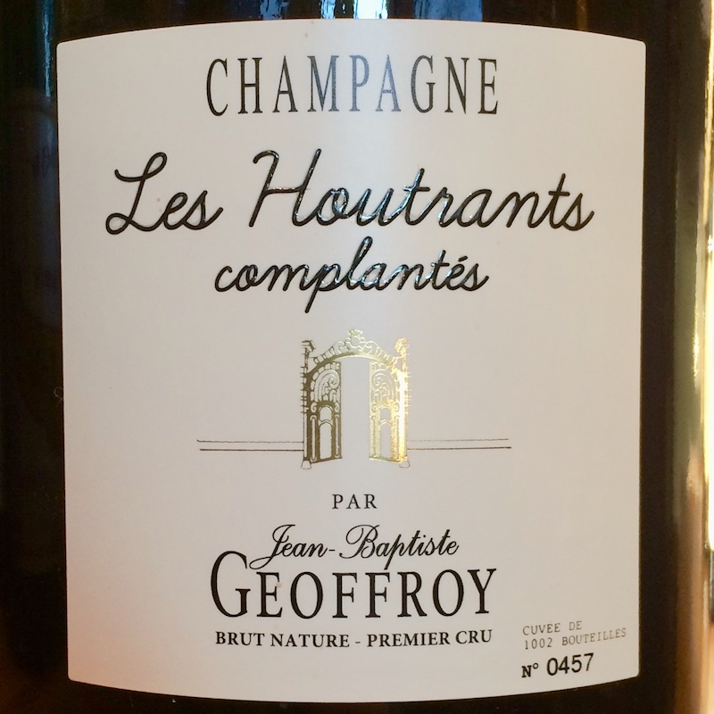 Geoffroy Houtrants Complantes 1er Cru Brut Nature (V95)