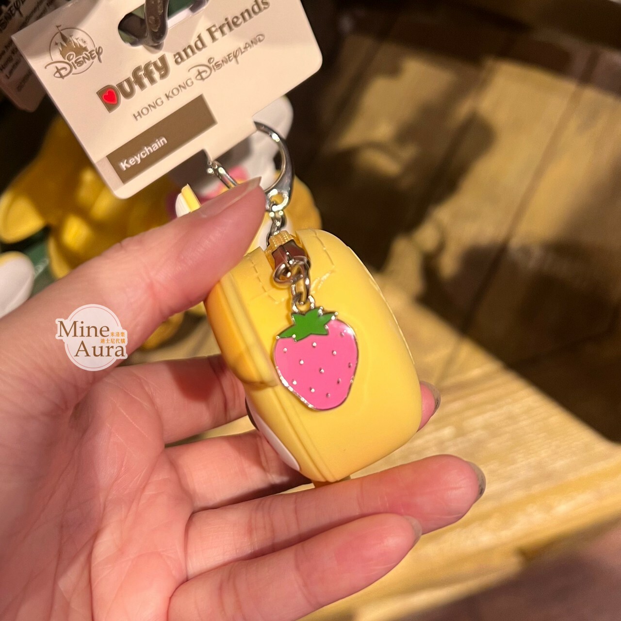 (現貨) 可琦安 餅乾 CookieAnn 大頭 矽膠 零錢包 鑰匙圈 吊飾 -香港迪士尼樂園