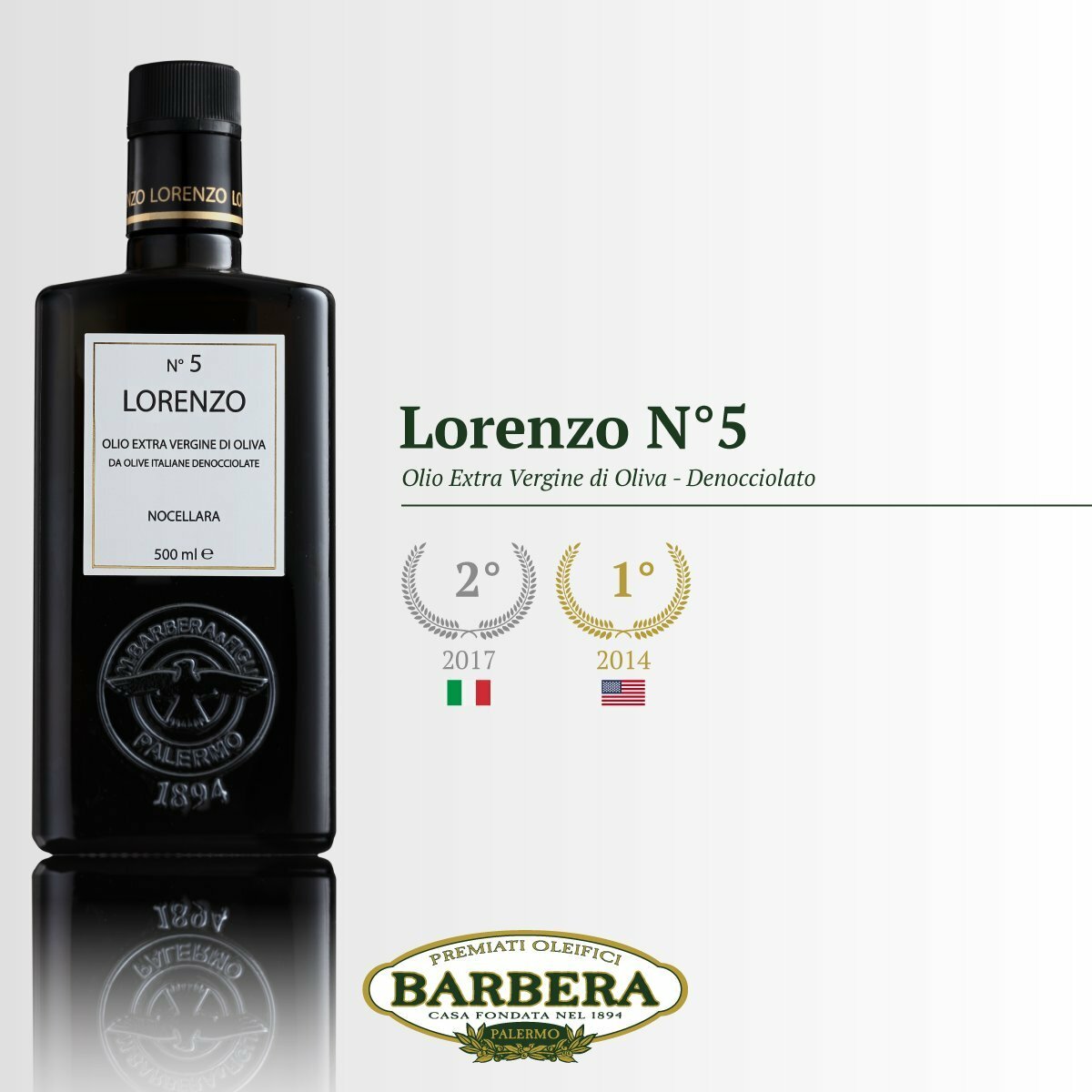 菲菁圖 - 羅倫索 - N.5 特純初榨去核橄欖油 500mL