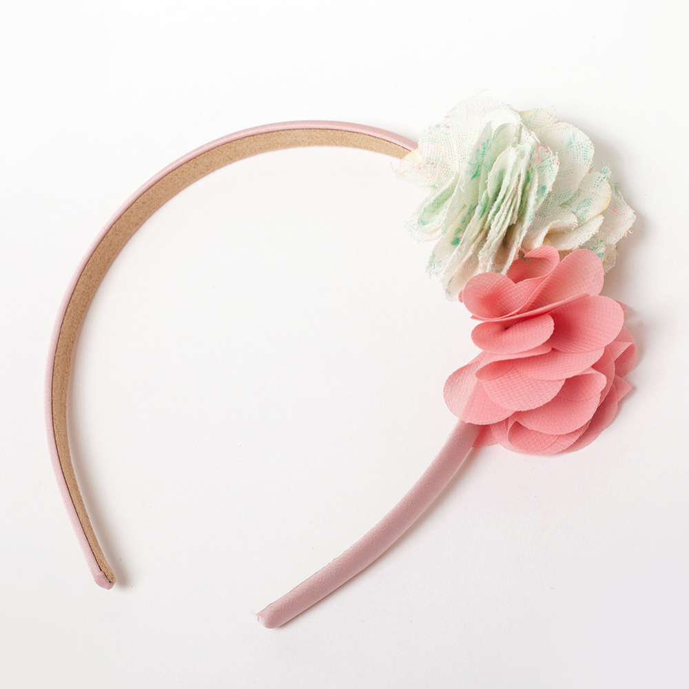 PIPPY立體燒花髮箍 米