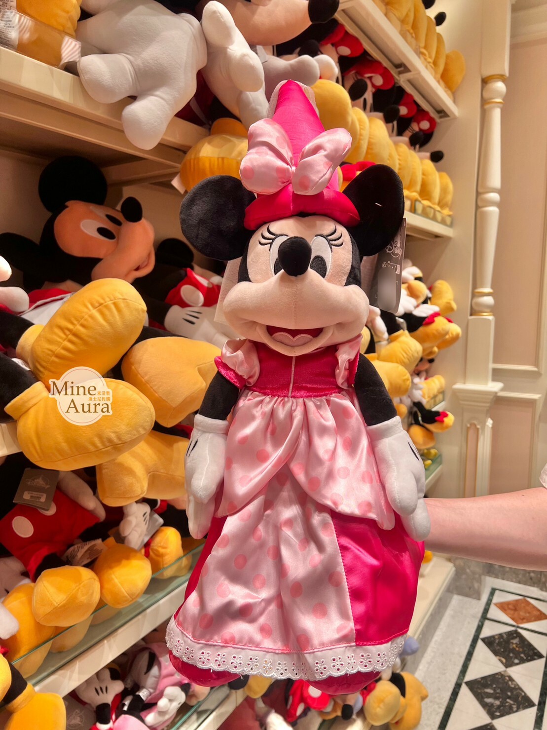 米妮 Minnie 魔法師 造型 絨毛 娃娃 玩偶 -香港迪士尼樂園
