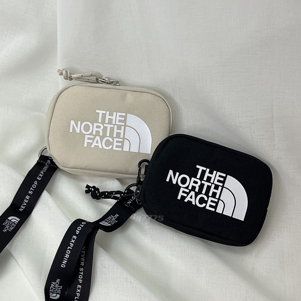 #現貨優惠 THE NORTH FACE 北臉 大logo 可掛式零錢包