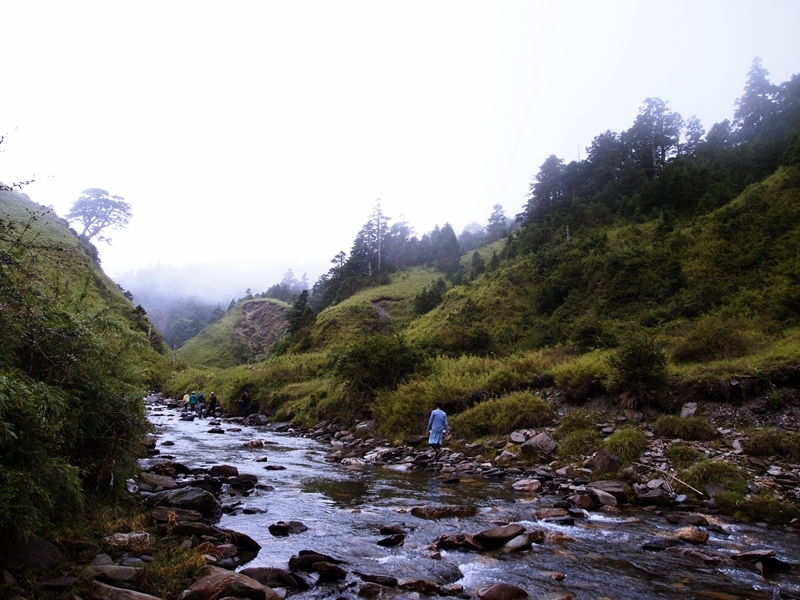 合歡溪,溯溪,hanchor,百岳,縱走,登山,健行