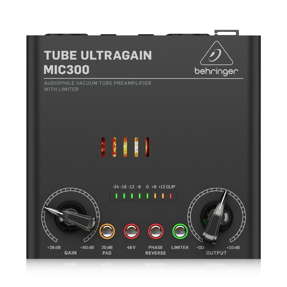Behringer Behringer / Mic300 真空管麥克風前級 — 三峽麥克風｜YA! 玩音樂