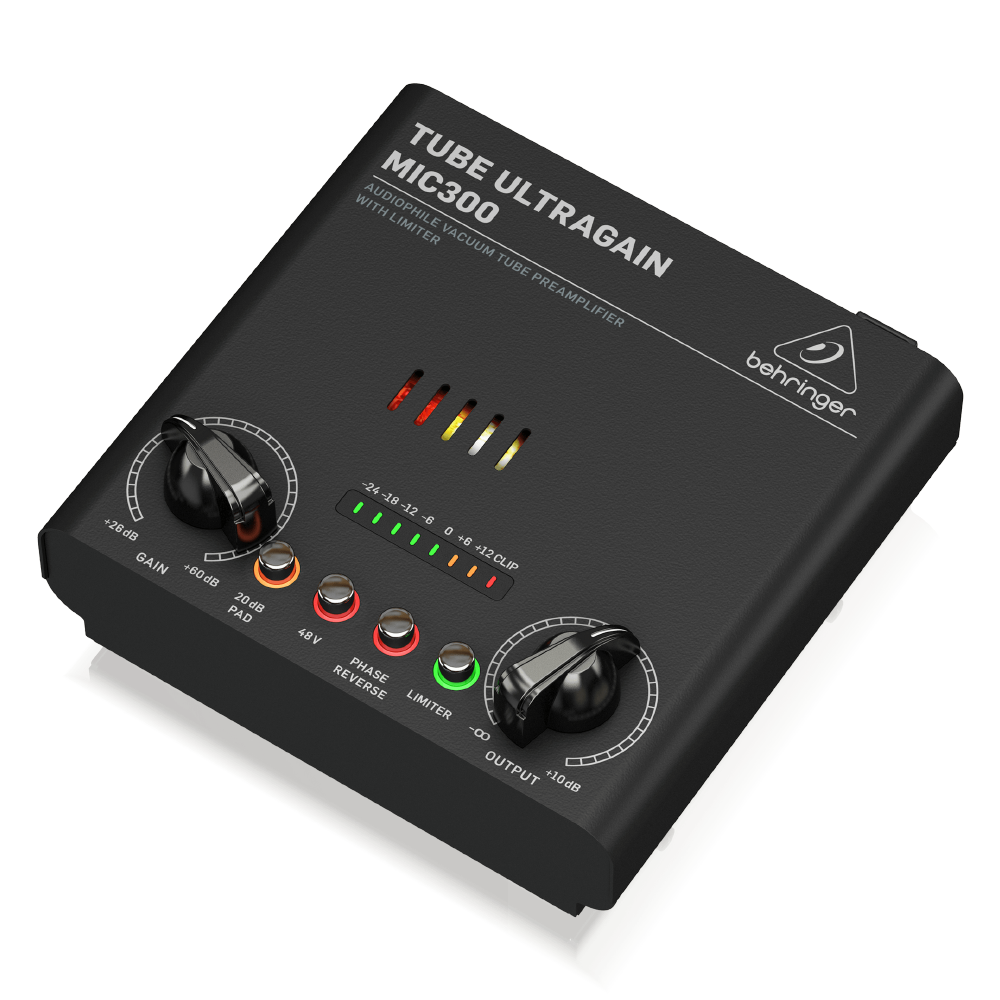 Behringer Behringer / Mic300 真空管麥克風前級 第 3 張圖片｜三峽麥克風