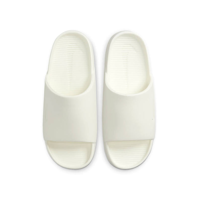 Nike Calm Slippers Slide "Sail" 拖鞋 白 全防水 厚底 麵包鞋 踩屎感 女鞋 男女段 DX4816-100 [台灣現貨]