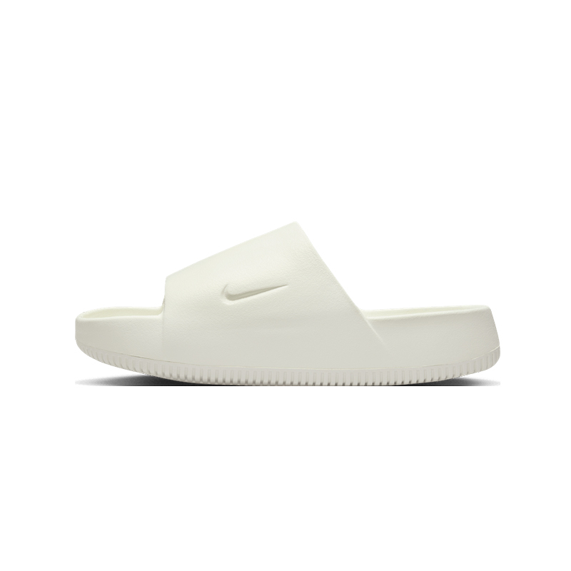 Nike Calm Slippers Slide "Sail" 拖鞋 白 全防水 厚底 麵包鞋 踩屎感 女鞋 男女段 DX4816-100 [台灣現貨]