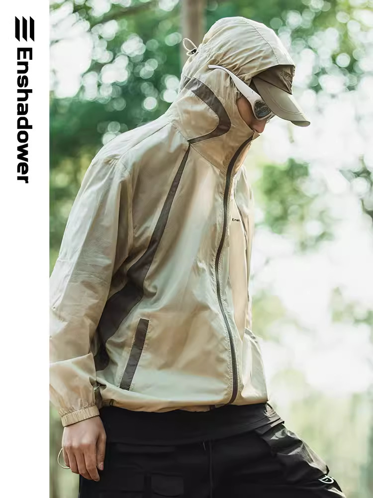 ENshadower 隱蔽者拼色羽量防曬輕鋒衣