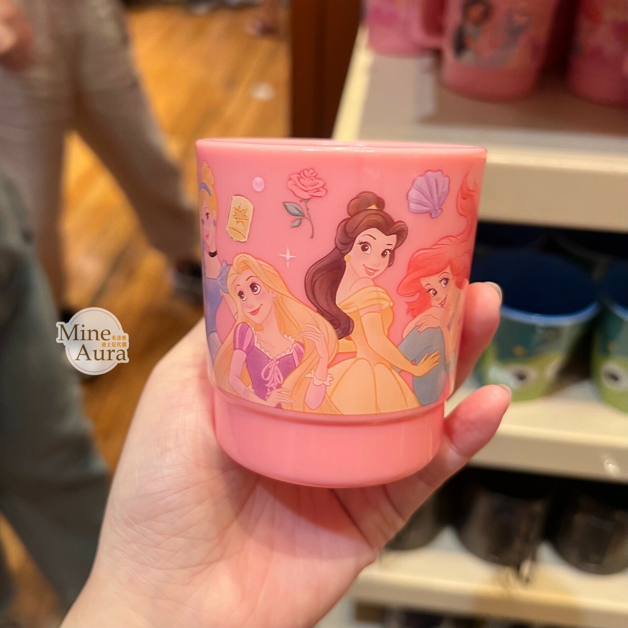 公主系列 Princess Line 公主集合 圖案 兒童 漱口杯 水杯 -香港迪士尼樂園