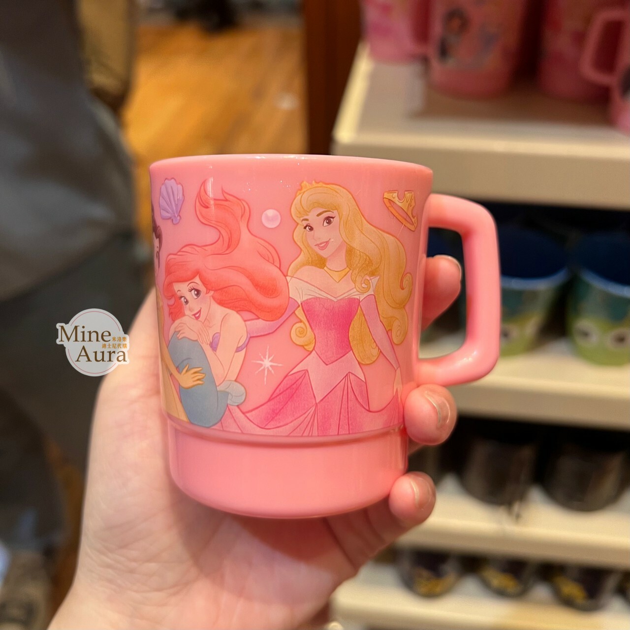 公主系列 Princess Line 公主集合 圖案 兒童 漱口杯 水杯 -香港迪士尼樂園