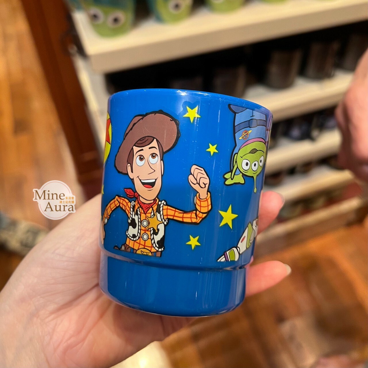 玩具總動員 Toy Story 滿版 圖案 兒童 漱口杯 水杯 -香港迪士尼樂園