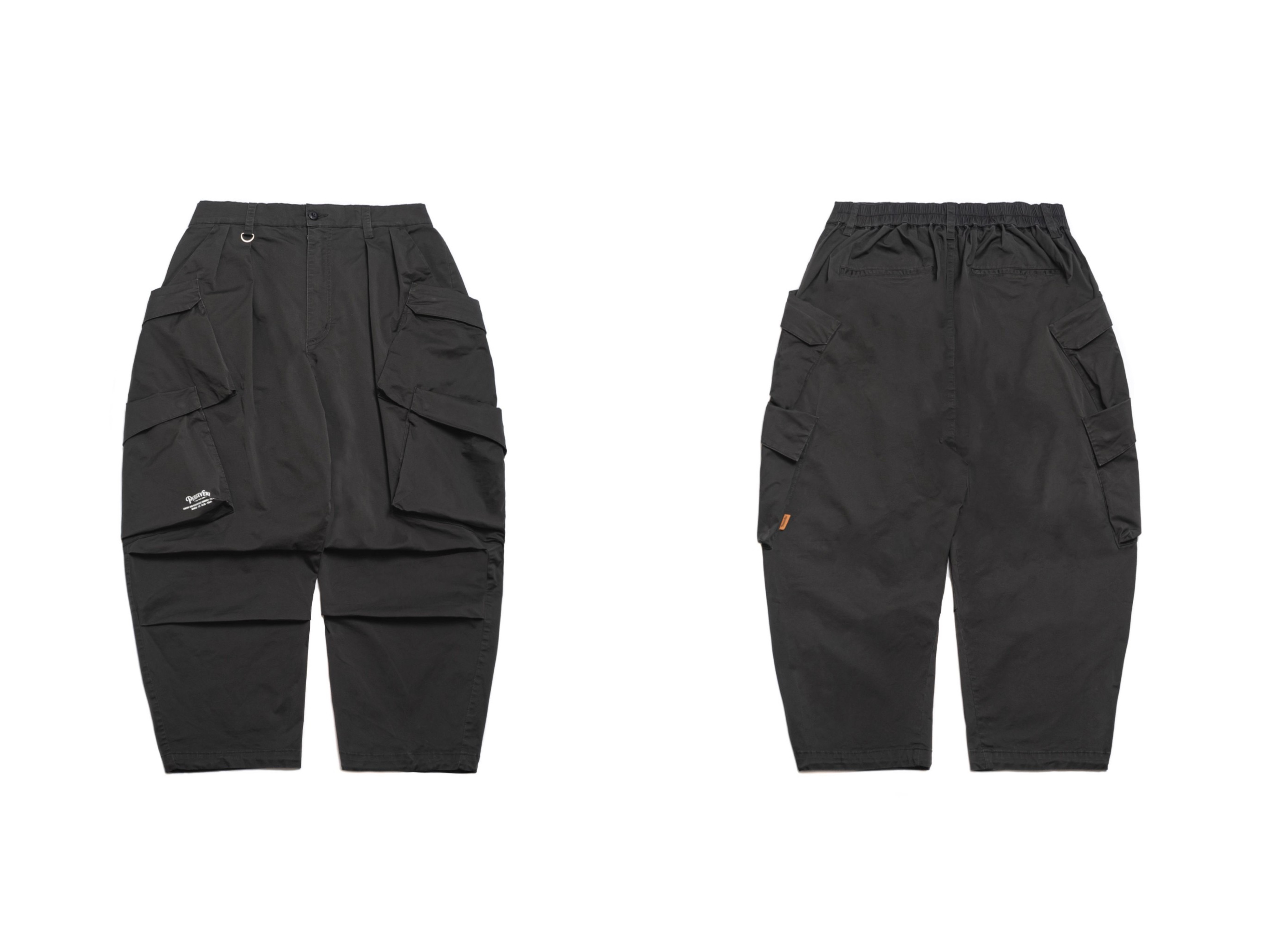 パンツ PERSEVERE MULTI POCKET CARGO PANTS PERSEVERE WATER-REPELLENT MULTI-POCKET CARGO PANTS - BL