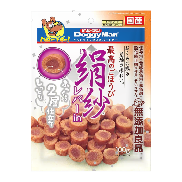 DoggyMan｜雞肉雞肝夾心粒100g (DYM-3394)