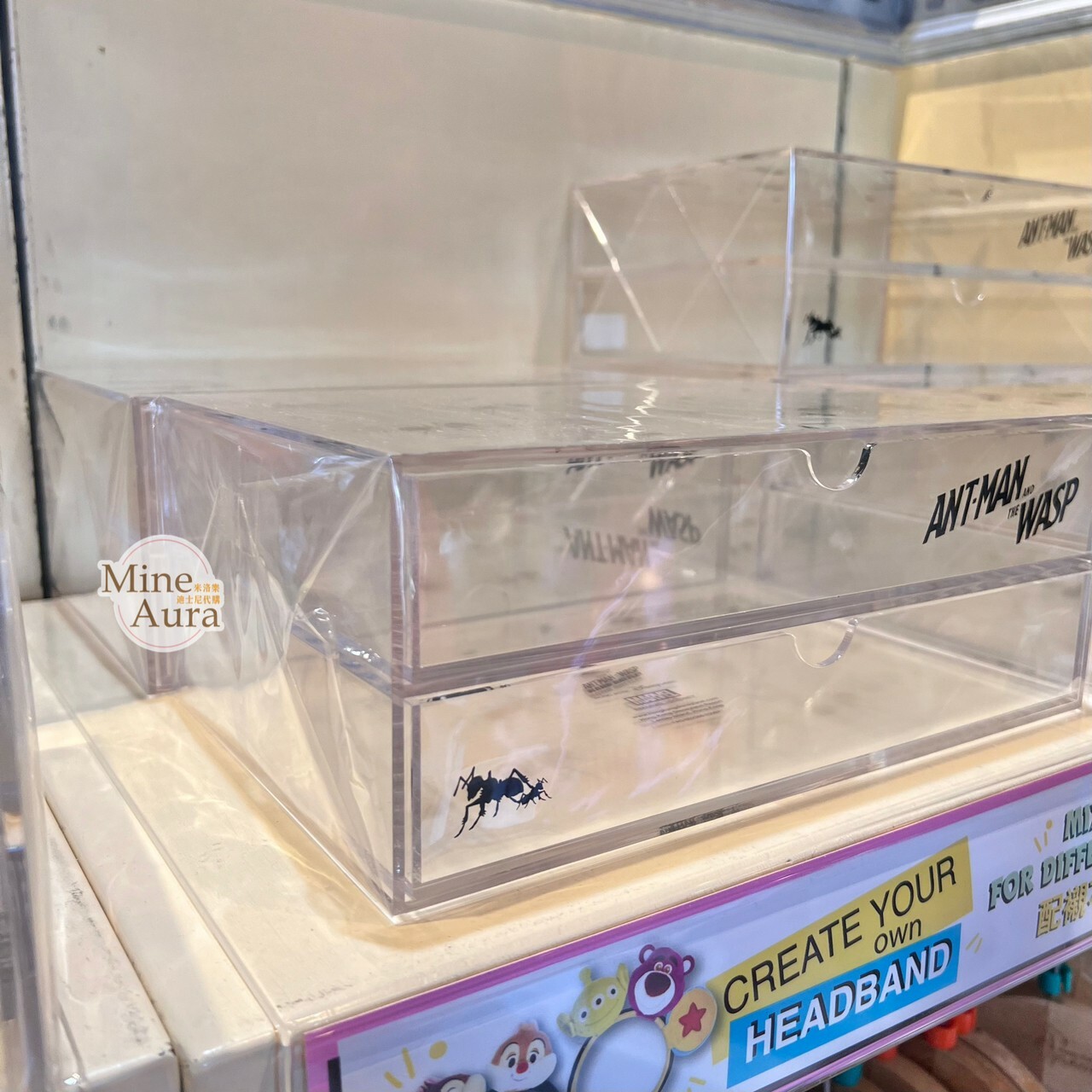 蟻人 Ant-Man 黃蜂女 Wasp 儲物盒 收納盒 漫威 Marvel -香港迪士尼樂園
