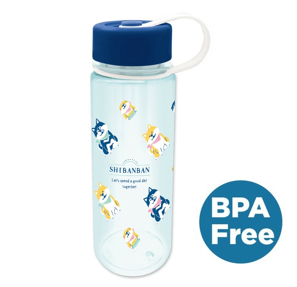 柴犬便攜式運動水樽(450ml)