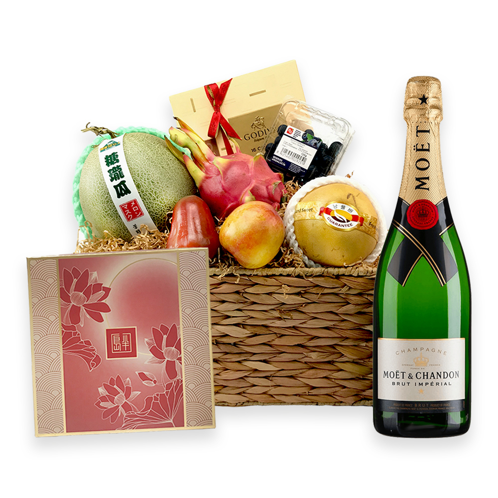 花好月圓中秋果籃