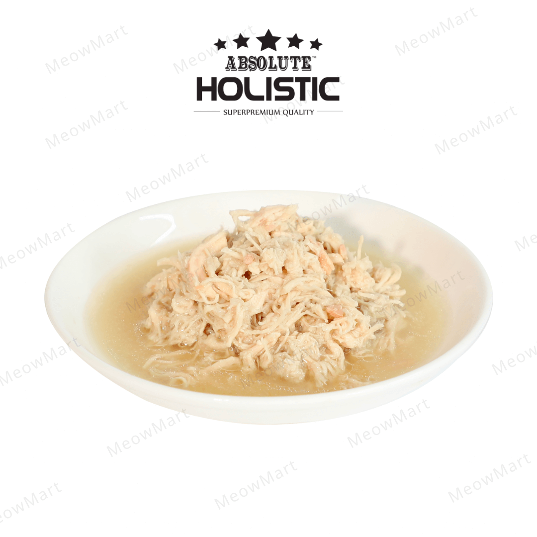 Absolute Holistic Complete Diet 頂級鮮肉濃湯主食罐 (雞肉+三文魚)150g