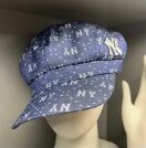 [S] MLB MONOGRAM GRADIENT UNSTRUCTURED BALL CAP NY YANKEES,NAVY, 3ACBM013NGP001-50NYD (SMLB235)