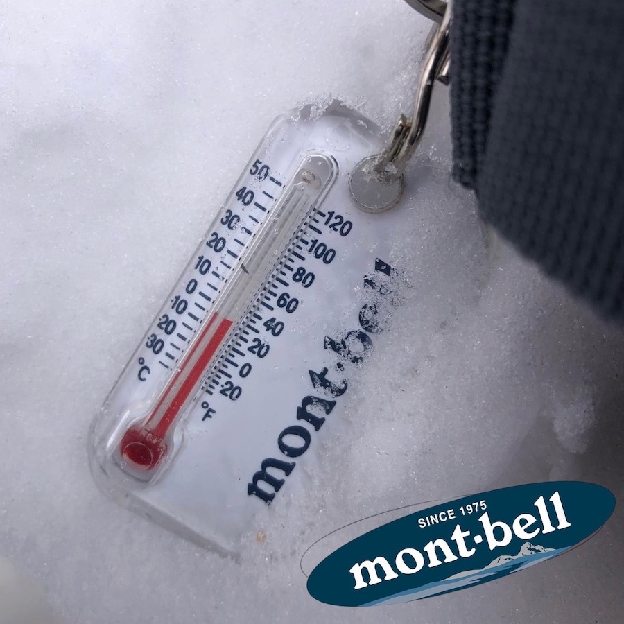 Mont-Bell 溫度計 鑰匙圈 日系選物