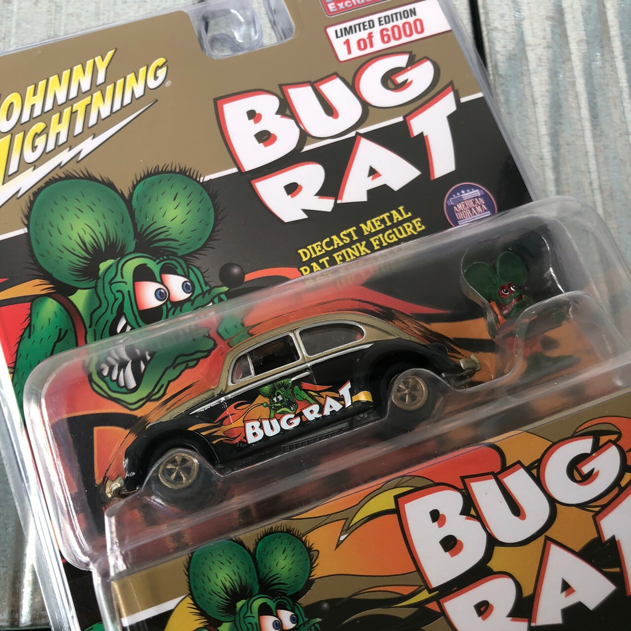 RAT FINK 芬克鼠 車子模型組