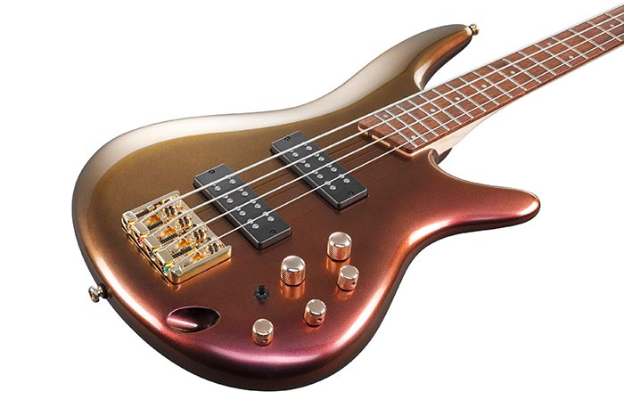 Ibanez Ibanez SR300EDX RGC 玫瑰金變色龍 電貝斯 第 2 張圖片｜三峽吉他 / Bass