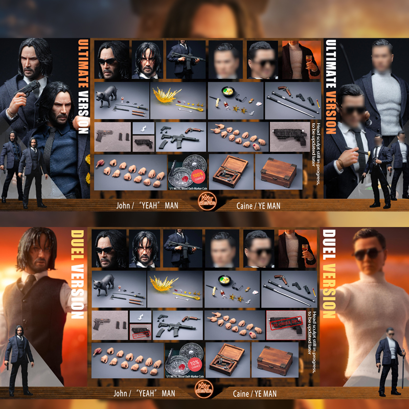 Atoncustom 1/12 Mr. Wick Cloth Action (Ultimate Ver.)