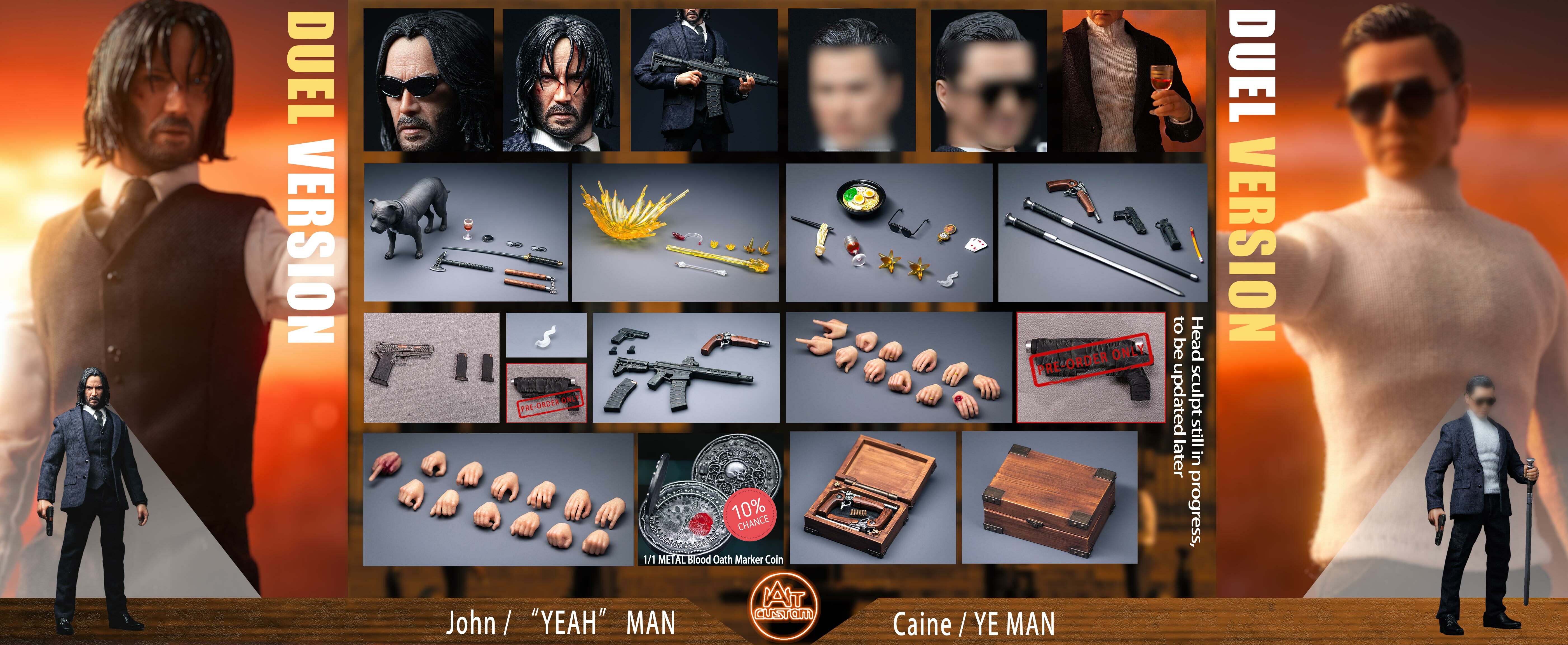 Atoncustom 1/12 Mr. Wick Cloth Action (Ultimate Ver.)