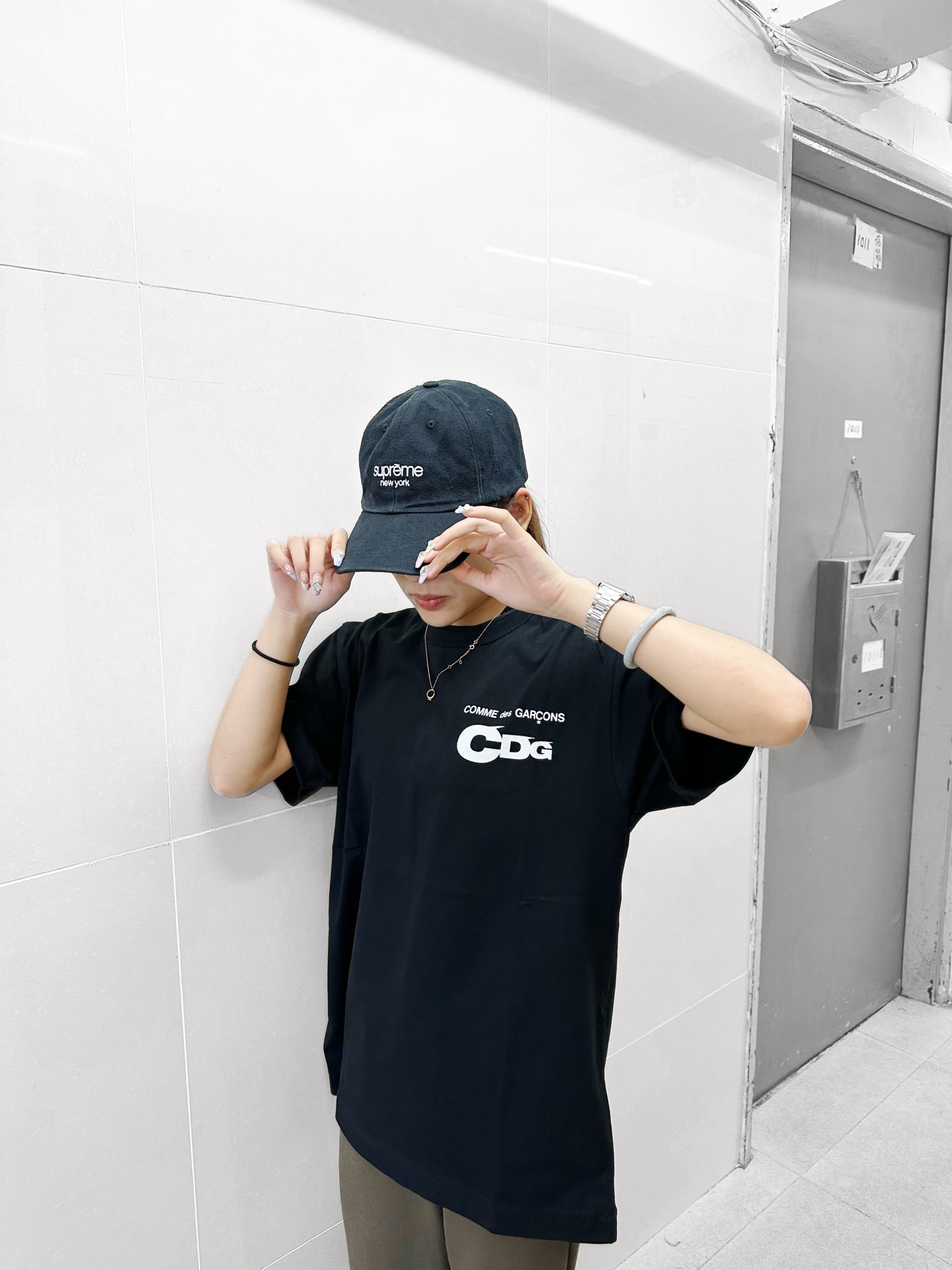 COMME des GAGCONS Cdg T-SHIRT4 black