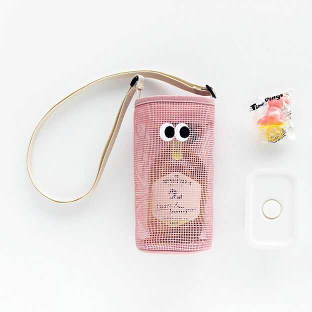 《2666》可愛大眼睛束口收納水壺袋