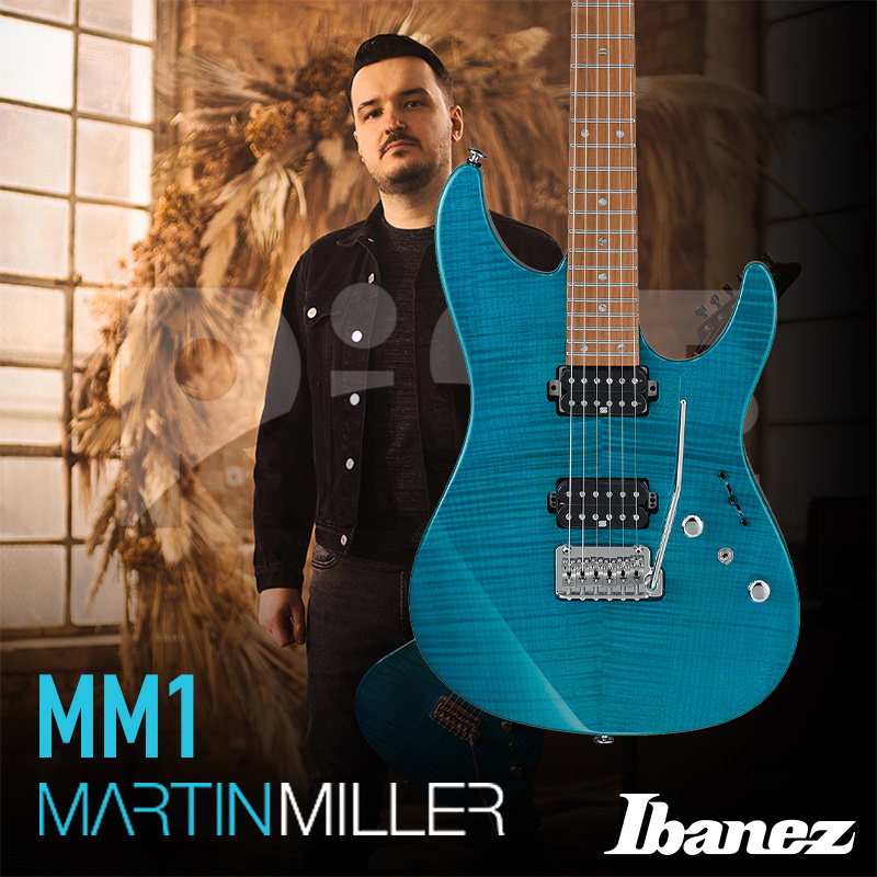簽名款 Ibanez MM1 Martin Miller 日廠 雙雙 小搖座 電吉他 AZ ARTISTS 公司貨