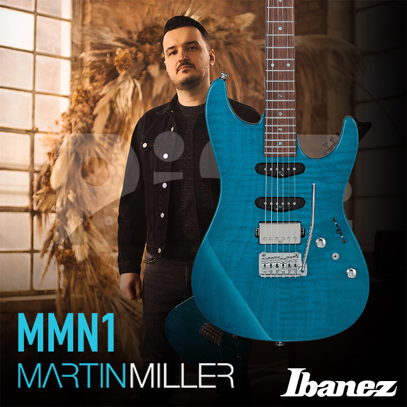簽名款 Ibanez MMN1 Martin Miller 日廠 單單雙 小搖座 雙雙 電吉他 AZ ARTISTS 公司貨