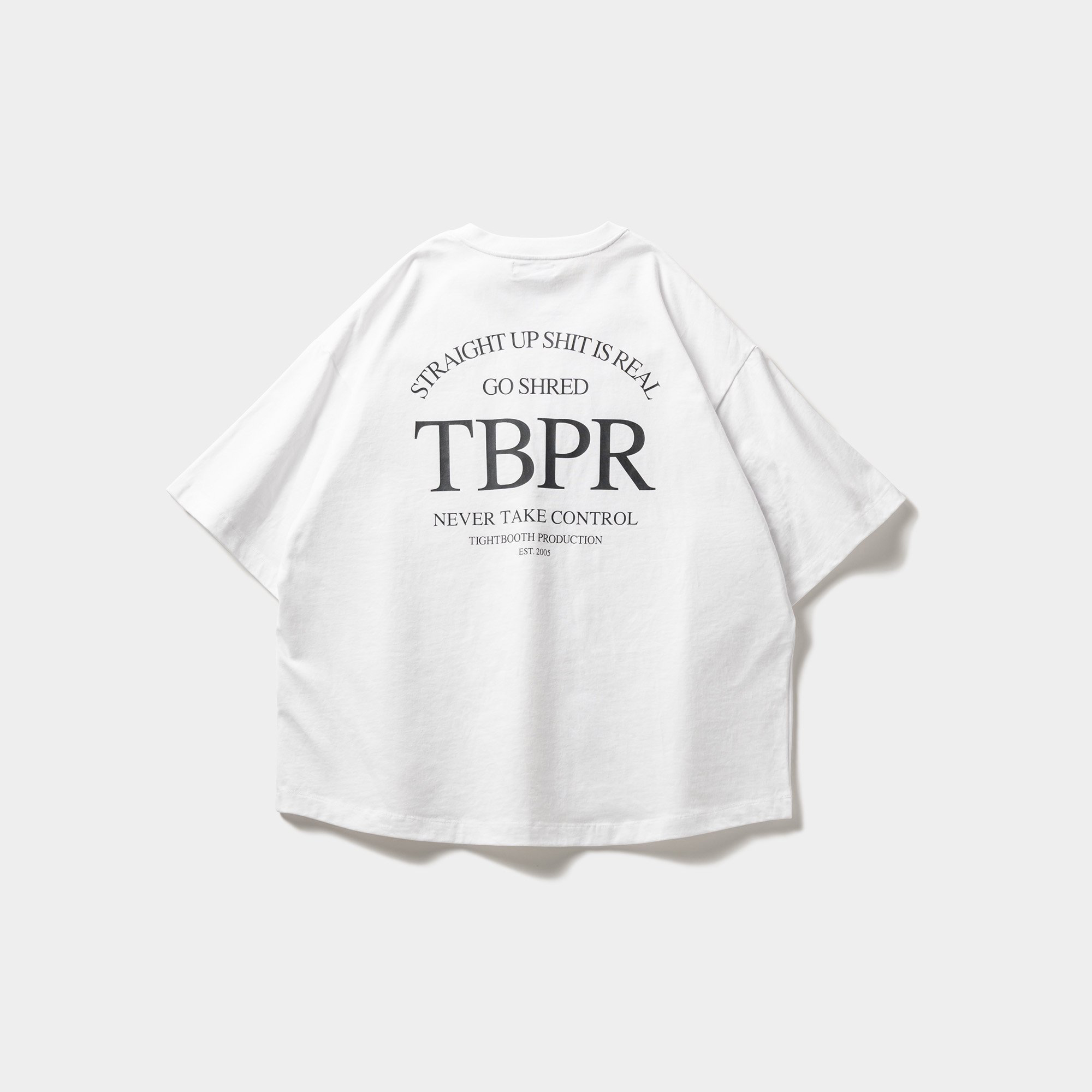 TIGHTBOOTH - Straight Up Tee - White